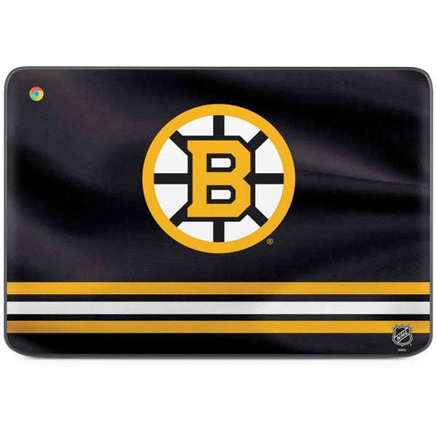 NHL Boston Bruins Home Jersey HP Chromebook Skin