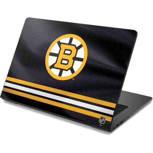 NHL Boston Bruins Home Jersey Dell Chromebook Skin