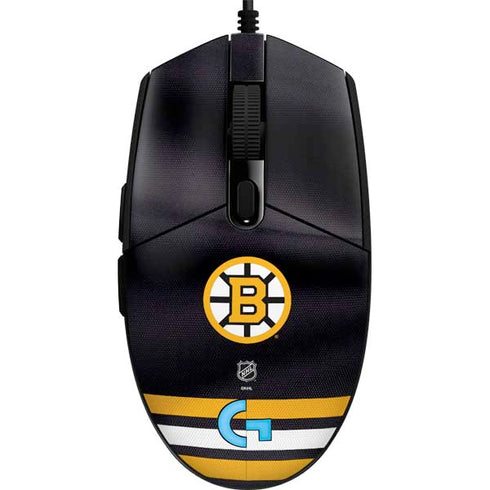 NHL Boston Bruins Home Jersey G203 Prodigy RGB Wired Gaming Mouse Skin