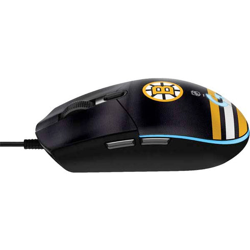 NHL Boston Bruins Home Jersey G203 Prodigy RGB Wired Gaming Mouse Skin