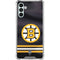 NHL Boston Bruins Home Jersey Galaxy A13 5G Clear Case