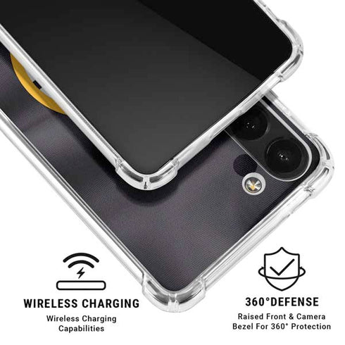 NHL Boston Bruins Home Jersey Galaxy A13 5G Clear Case