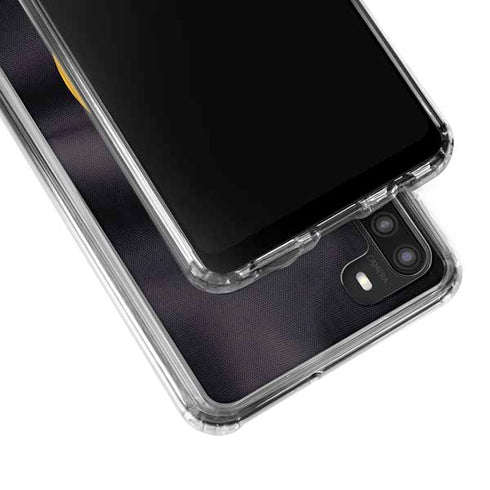 NHL Boston Bruins Home Jersey Galaxy A21 Clear Case