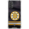 NHL Boston Bruins Home Jersey Galaxy A32 5G Clear Case