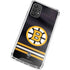 NHL Boston Bruins Home Jersey Galaxy A32 5G Clear Case