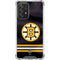 NHL Boston Bruins Home Jersey Galaxy A52 5G Clear Case