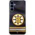 NHL Boston Bruins Home Jersey Galaxy A55 5G Clear Case