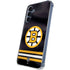 NHL Boston Bruins Home Jersey Galaxy A55 5G Clear Case