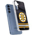 NHL Boston Bruins Home Jersey Galaxy A55 5G Clear Case