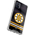 NHL Boston Bruins Home Jersey Galaxy A71 5G Clear Case