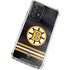 NHL Boston Bruins Home Jersey Galaxy A72 5G Clear Case