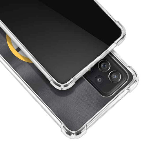 NHL Boston Bruins Home Jersey Galaxy A72 5G Clear Case