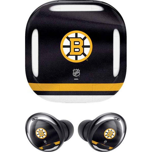 NHL Boston Bruins Home Jersey Galaxy Buds Pro Skin