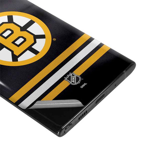 NHL Boston Bruins Home Jersey Galaxy Note 10 Plus Skin