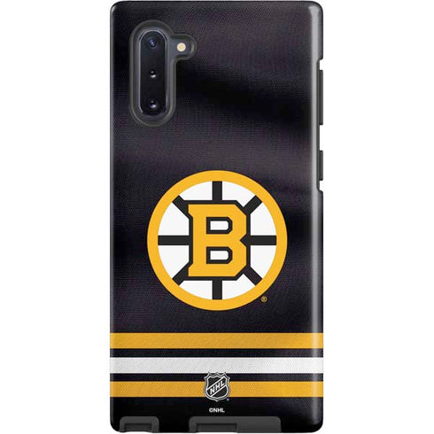 NHL Boston Bruins Home Jersey Galaxy Cases