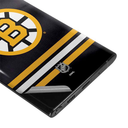 NHL Boston Bruins Home Jersey Galaxy Note 10 Skin