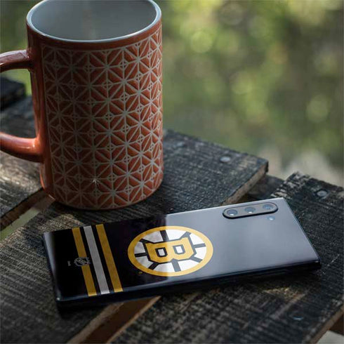 NHL Boston Bruins Home Jersey Galaxy Note 10 Skin