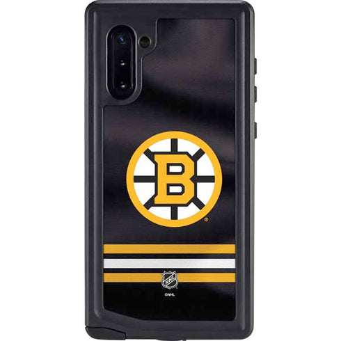 NHL Boston Bruins Home Jersey Galaxy Cases