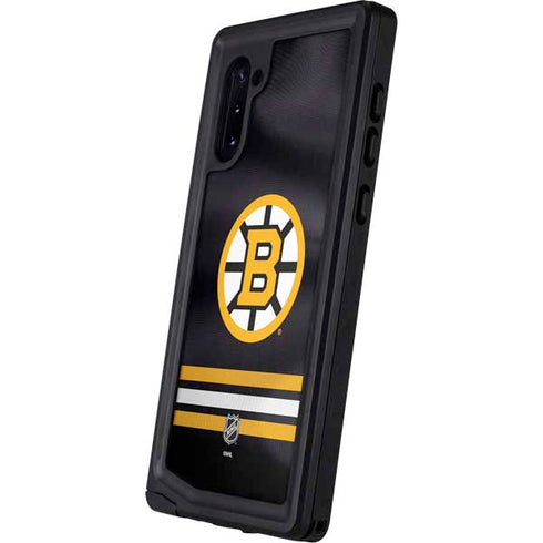 NHL Boston Bruins Home Jersey Galaxy Note 10 Waterproof Case