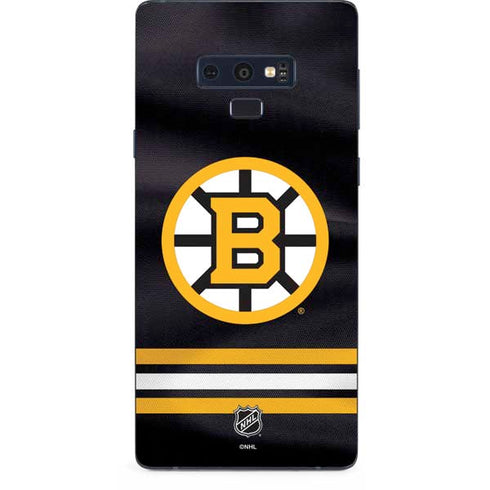 NHL Boston Bruins Home Jersey Galaxy Note 9 Skin
