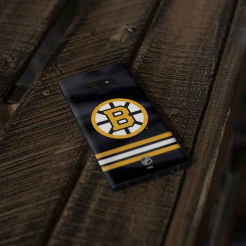 NHL Boston Bruins Home Jersey Galaxy Note 9 Skin