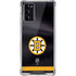 NHL Boston Bruins Home Jersey Galaxy Note20 5G Clear Case
