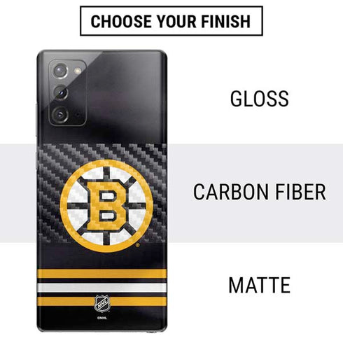 NHL Boston Bruins Home Jersey Galaxy Note20 5G Skin