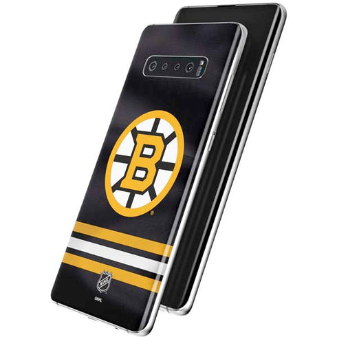 NHL Boston Bruins Home Jersey Galaxy S10 Plus Skin
