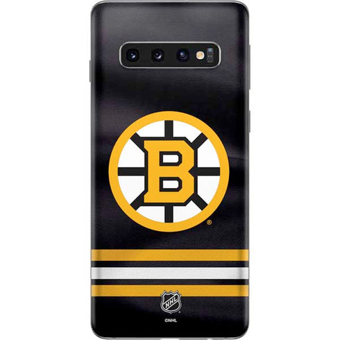 NHL Boston Bruins Home Jersey Galaxy S10 Skin