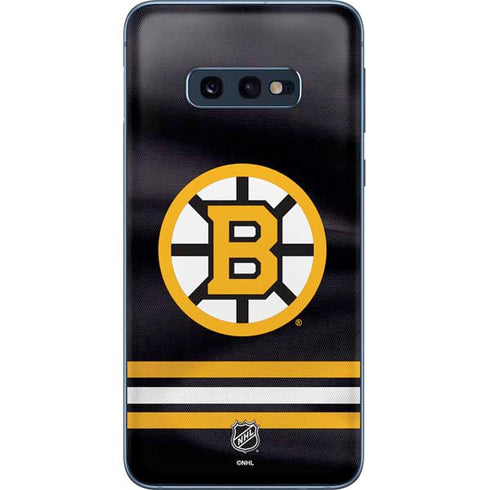 NHL Boston Bruins Home Jersey Galaxy S10e Skin