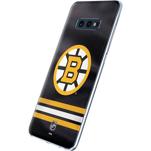NHL Boston Bruins Home Jersey Galaxy S10e Skin