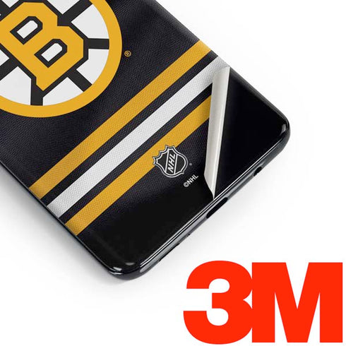 NHL Boston Bruins Home Jersey Galaxy S10e Skin