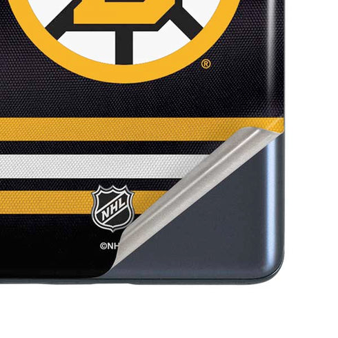 NHL Boston Bruins Home Jersey Galaxy S20 Fan Edition Skin