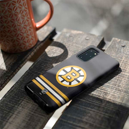 NHL Boston Bruins Home Jersey Galaxy S20 Plus Pro Case