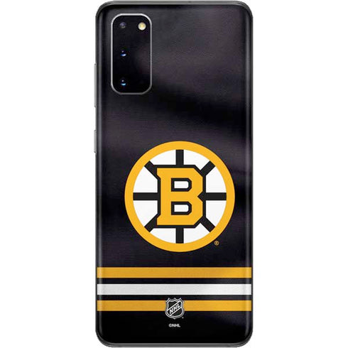 NHL Boston Bruins Home Jersey Galaxy S20 Skin