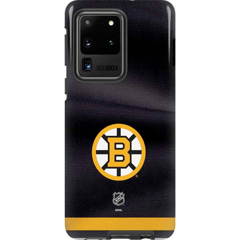 NHL Boston Bruins Home Jersey Galaxy S20 Ultra 5G Pro Case