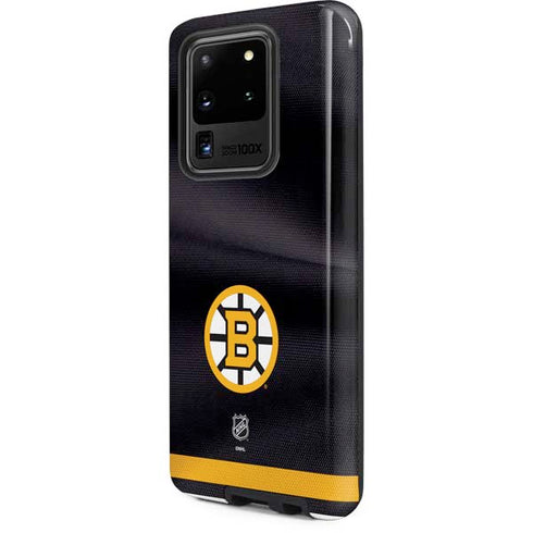 NHL Boston Bruins Home Jersey Galaxy S20 Ultra 5G Pro Case