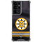NHL Boston Bruins Home Jersey Galaxy S21 Ultra 5G Clear Case