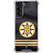 NHL Boston Bruins Home Jersey Galaxy S22 Clear Case