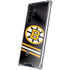 NHL Boston Bruins Home Jersey Galaxy S22 Ultra Clear Case