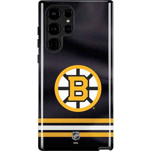 NHL Boston Bruins Home Jersey Galaxy S22 Ultra Pro Case