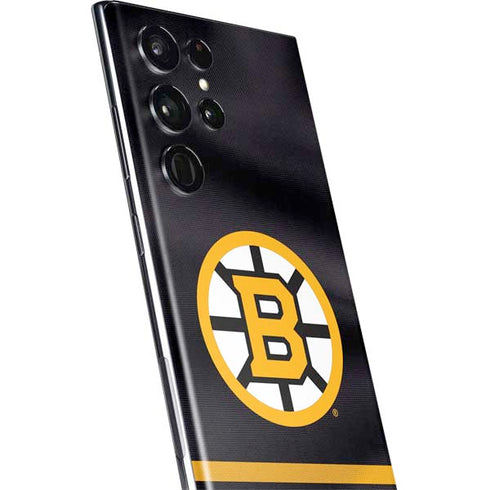 NHL Boston Bruins Home Jersey Galaxy S22 Ultra Skin