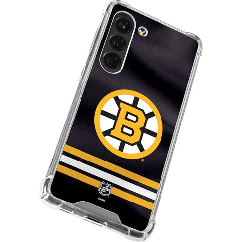 NHL Boston Bruins Home Jersey Galaxy S23 Clear Case