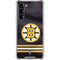NHL Boston Bruins Home Jersey Galaxy S24 FE Clear Case