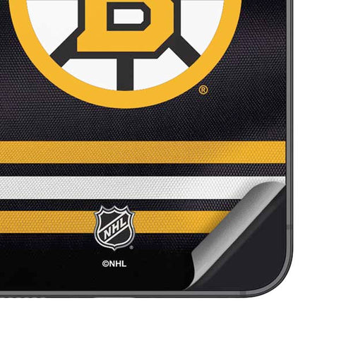 NHL Boston Bruins Home Jersey Galaxy S24 Skin