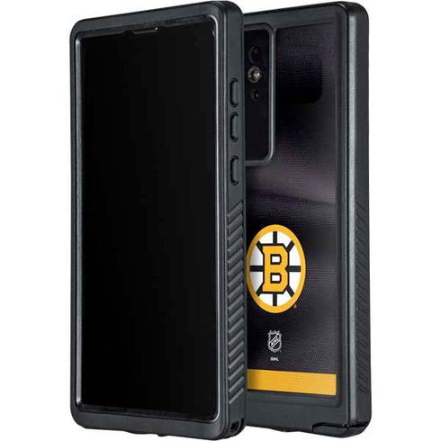 NHL Boston Bruins Home Jersey Galaxy S24 Ultra Waterproof Case