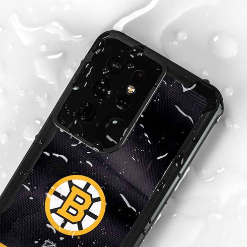 NHL Boston Bruins Home Jersey Galaxy S24 Ultra Waterproof Case