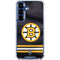 NHL Boston Bruins Home Jersey Galaxy S25 FE Clear Case