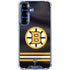 NHL Boston Bruins Home Jersey Galaxy S25 FE Clear Case
