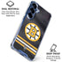 NHL Boston Bruins Home Jersey Galaxy S25 FE Clear Case